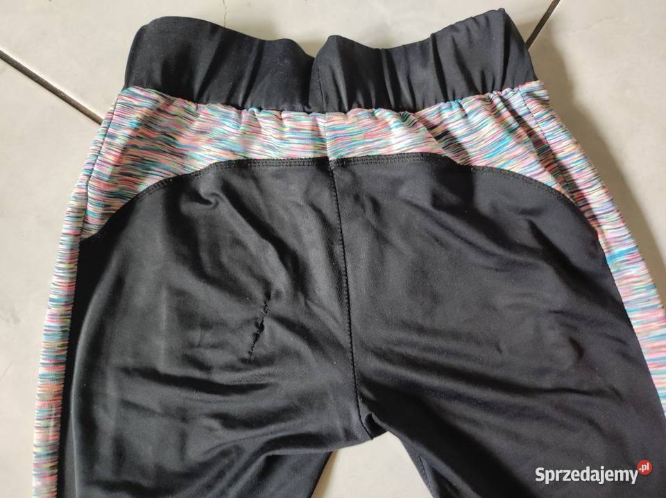 spodnie sportowe rowerowe legginsy fitness Inny wzór Kielce
