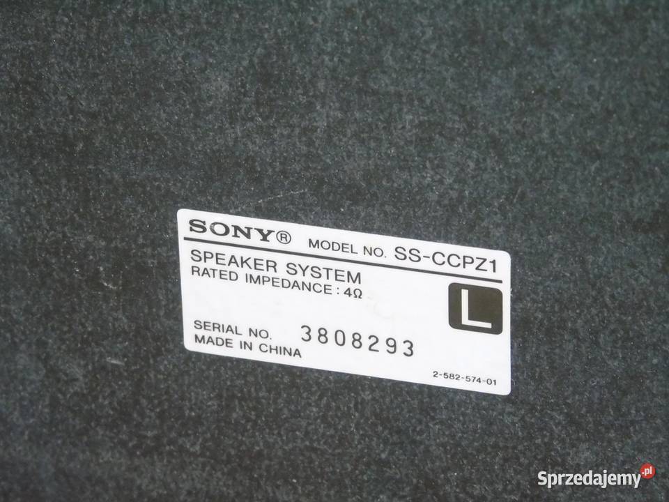 Kolumny Sony SSCCPZ1 śliczne i sprawne WYSYŁKA