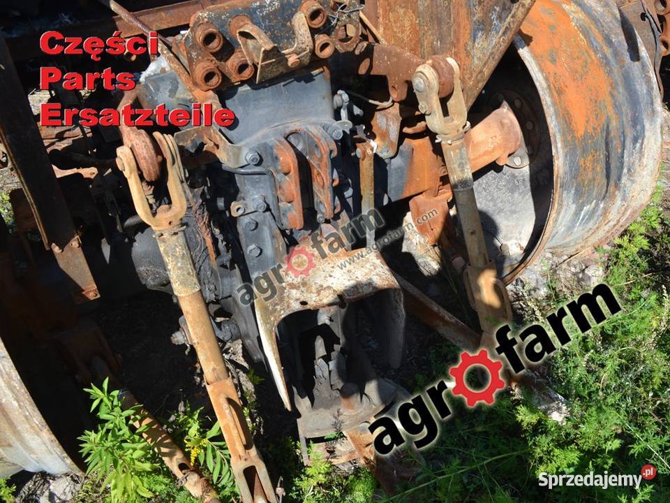 Fendt 718 części skrzynia biegów most przedni Byków