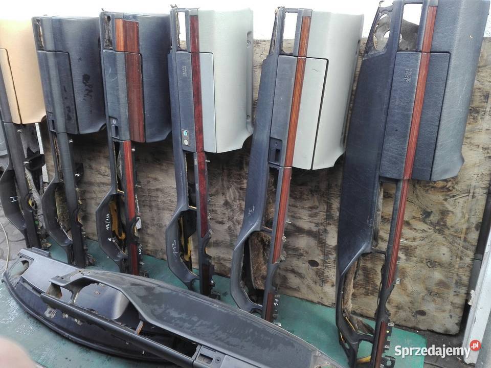 Mercedes W124 drewno deski rozdzielczej kokpit