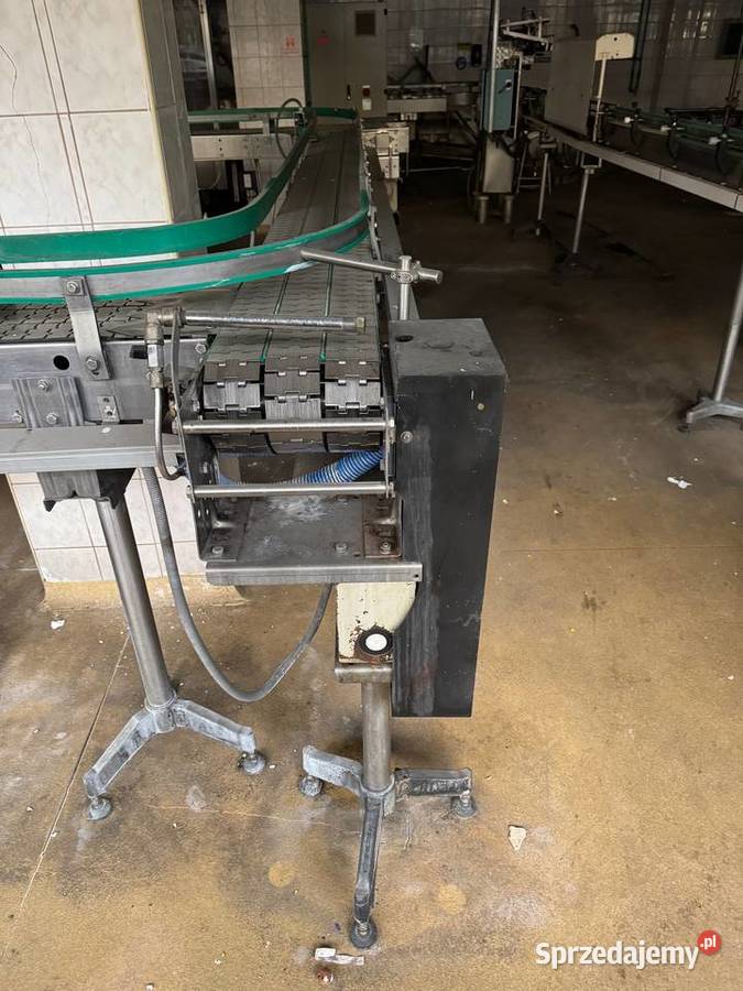 Transporter przenośnik płytkowy taśmowy stal mazowieckie Warka