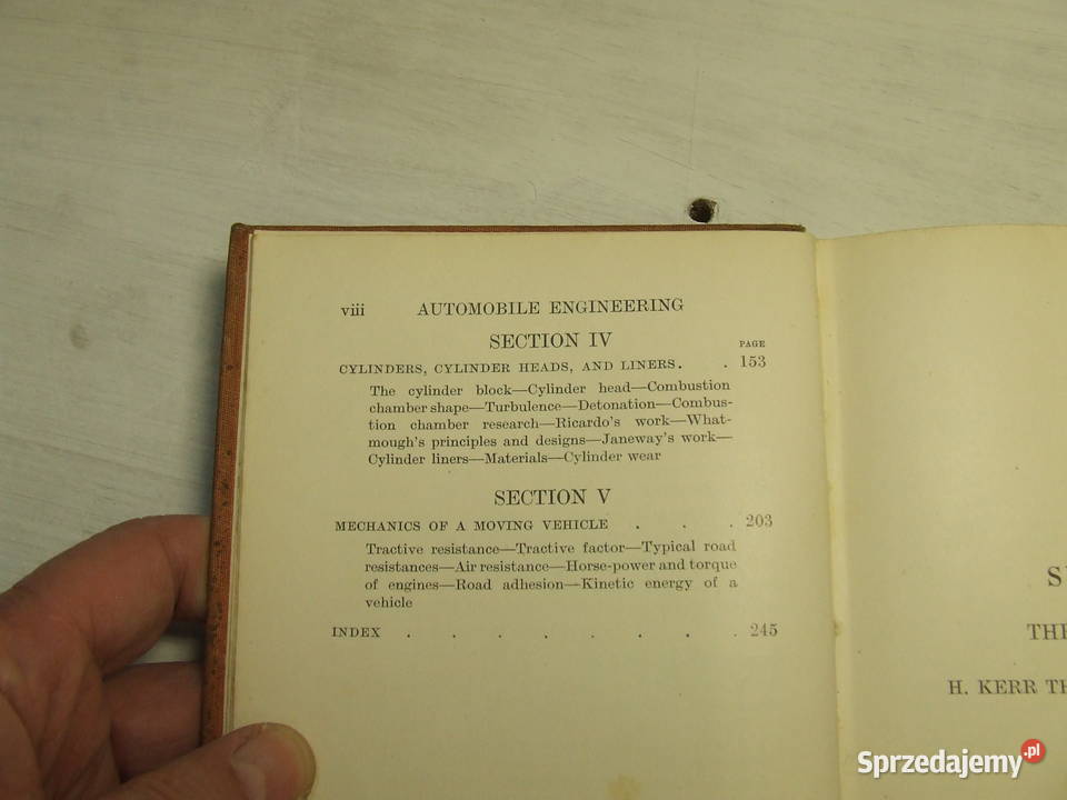 Automobile Engineering technika samochodowa 1938 Czeladź sprzedam
