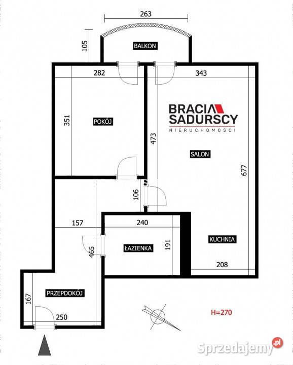Do sprzedaży mieszkanie Kraków 4495m2 2 pok Piętro 1