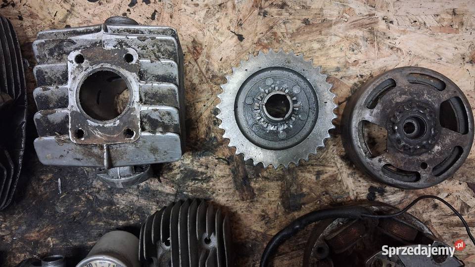 Części wsk 125175 romet ogar cylinder głowica Mława