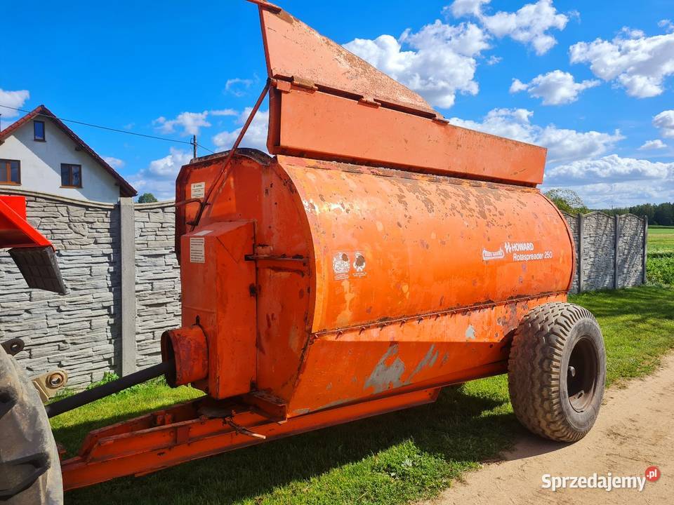 Rozrzutnik Howard łańcuchowy do gęstej melasy i Lubawa