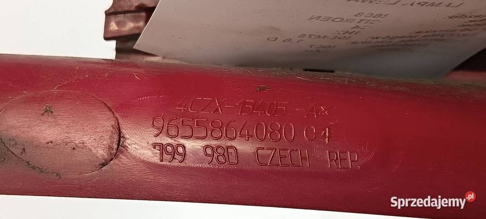 LAMPA LEWA TYŁ CITROEN C4 9655864080 Lipno
