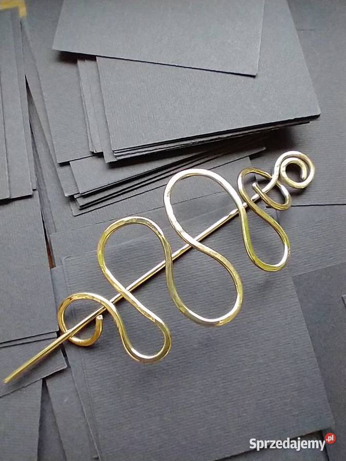 Spinka do koła mosiądz rękodzieło metaloplastyka łódzkie Łódź