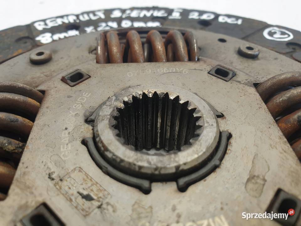 SPRZĘGŁO TARCZA DOCISK Renault Scenic II 20 DCI Chełm