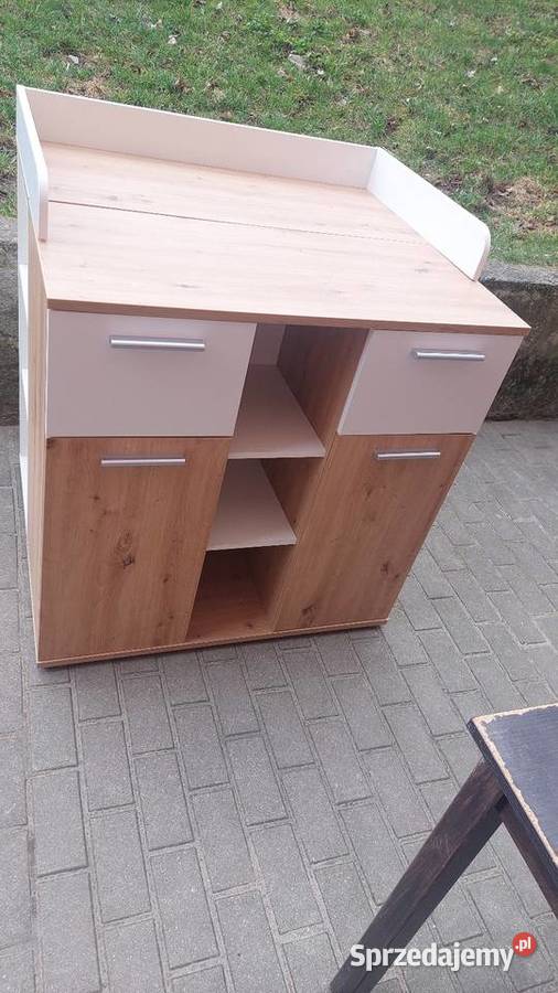 Komoda z przewijakiem i regałami 101cm Poznań