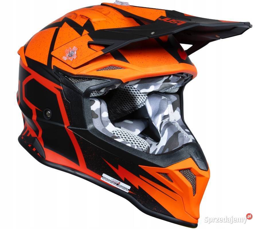 Kask kaski motocyklowy Cross Quad Motor S M L XL Gniezno