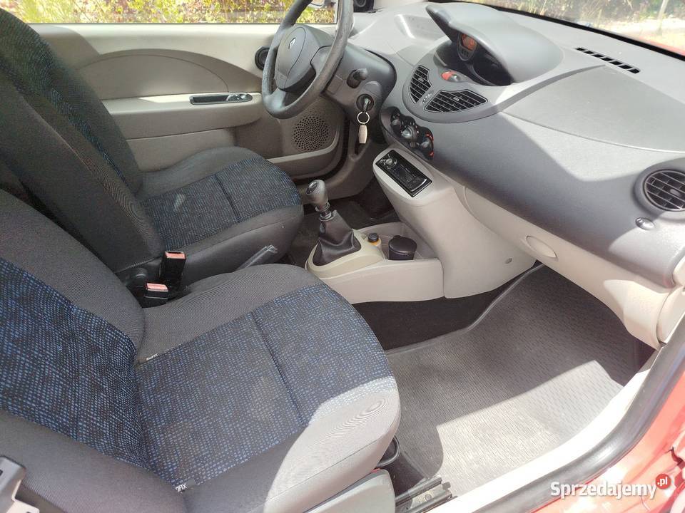 Renault Twingo 12 8v Salon Polska Niski Przebieg Rok produkcji 2009 łódzkie Głowno