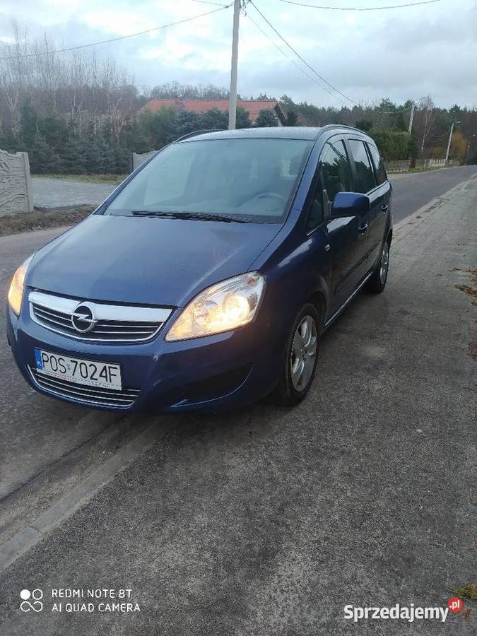 Opel zafira b 17 cdti 2011 7osobowy Ostrów Wielkopolski
