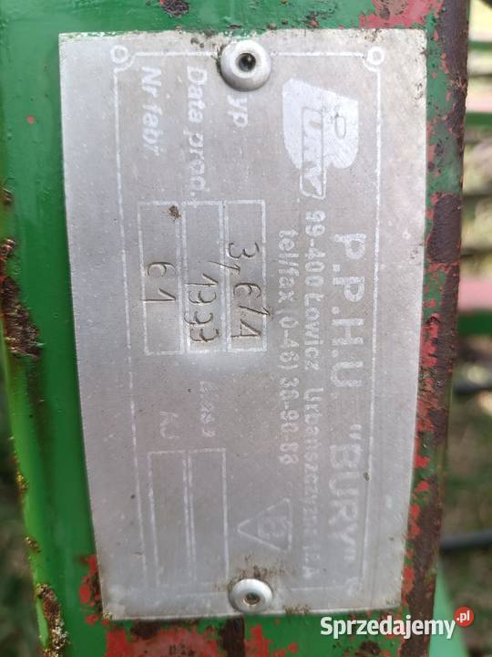 Agregat uprawowy Bury 36m Wybcz
