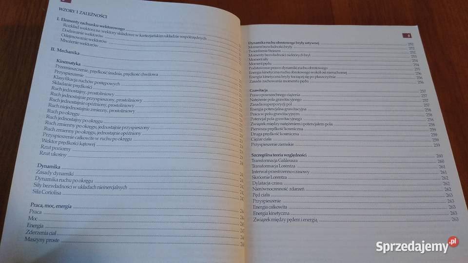 Tablice matematyczne fizyczne chemiczne Gdańsk sprzedam