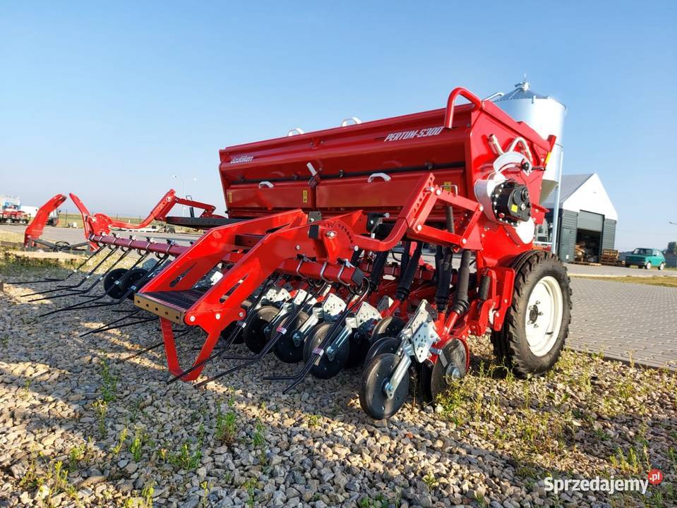 Siewnik zbożowy OZDOKEN dwutalerzowy z kółkami Bełchatów