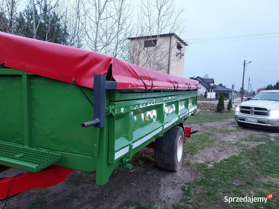 Przyczepa wywrotka na 3strony jedno i dwuosiowa nie Wywrotki