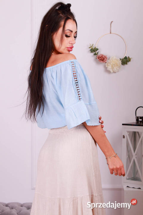 Bluzka damska hiszpanka Italy Moda Odzież damska Warszawa