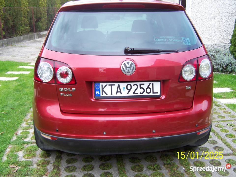 Golf Plus 16 102 klima salonowy super stan Samochody osobowe małopolskie Tarnów