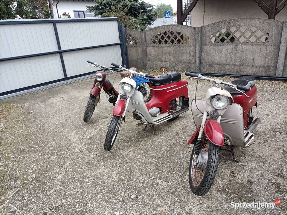 Jawa 555 shl junak wsk wfm komar wwwmotobazarprl 50cm3 Padniewko