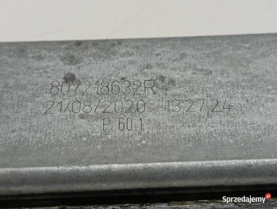 MECHANIZM SZYBY LEWY PRZÓD 807218632R Dacia świętokrzyskie
