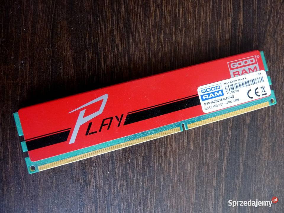 Pamięć GoodRam DDR3 4GB PC312800 DIMM