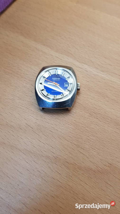 Zegarek Gigandet 1970s szwajcarski automat Chorzów