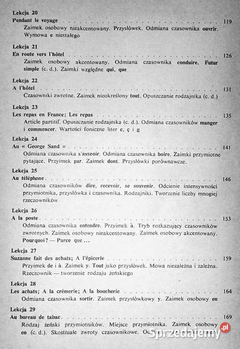 Mówimy francusku Antoni Płatkow Mieczysław lubelskie Chełm sprzedam