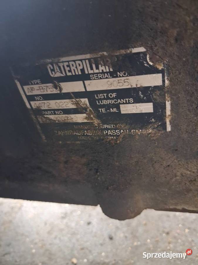 Koparka cat m315 zwolnica zwrotnica most AP B755 Chojnów