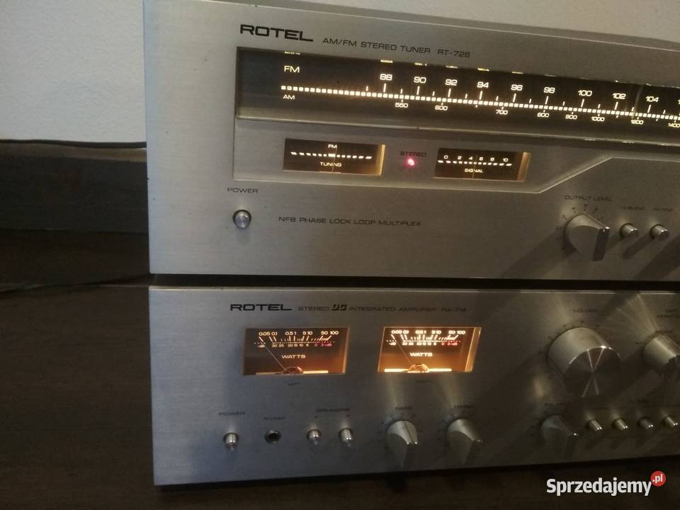 wzmacniacz Rotel ra 714 tuner małopolskie
