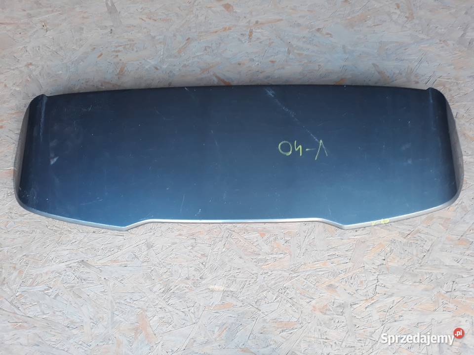 VOLVO V40 II SPOILER LOTKA KLAPY BAGAŻNIKA TYŁ Karoseria Zatom Stary
