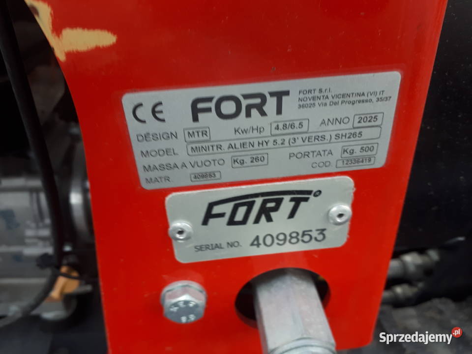 Wozidło na gąsienicach FORT ALIEN 52 500 małopolskie