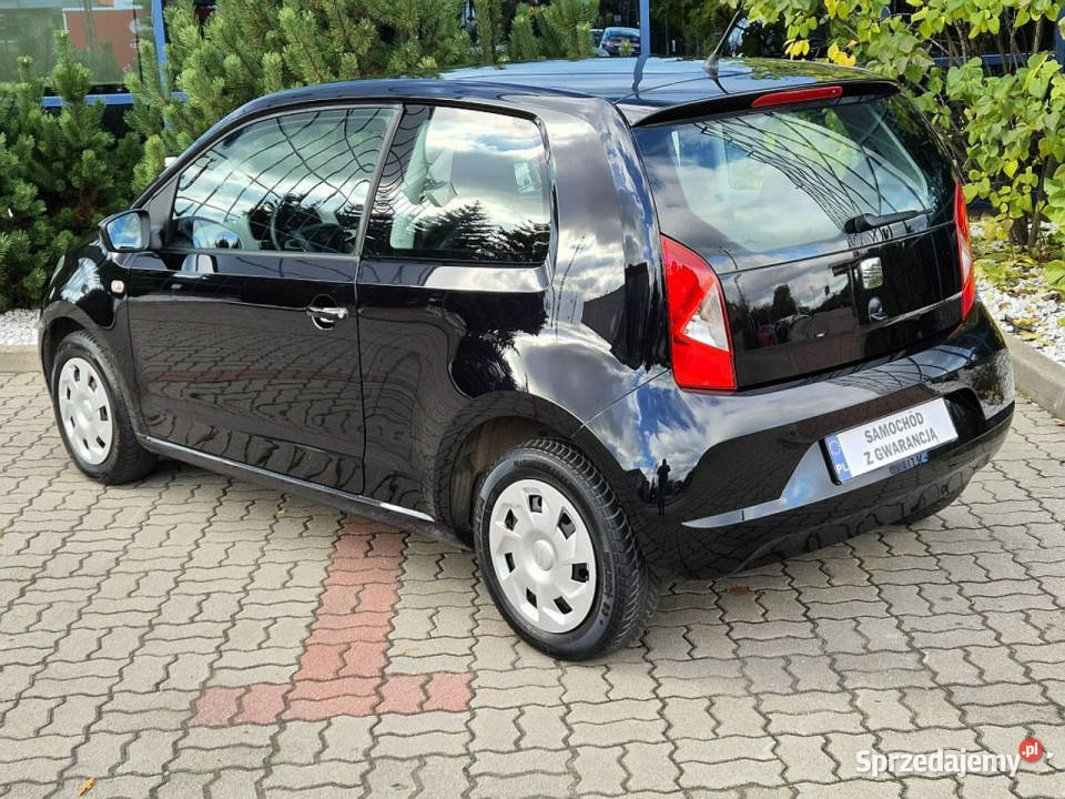 Seat Mii GWARANCJA Style 10 benzyna 60 czarny mazowieckie Warszawa sprzedam