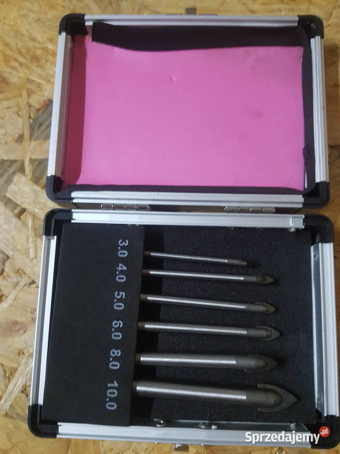 WIERTŁO DO SZKŁA PŁYEK CERAMIKI ZESTAW WIERTEŁ 8 Głogowa