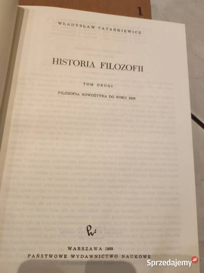 Historia filozofii Władysław Tatarkiewicz 3 tomy Kielce