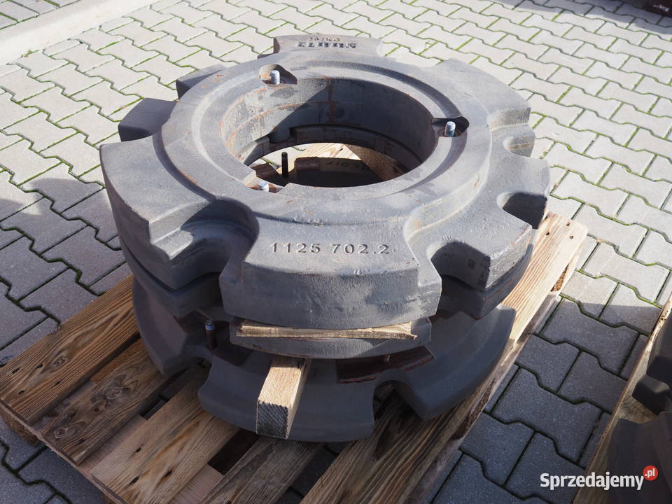 Claas Arion Axion zestaw obciążników balast w Stęszew sprzedam