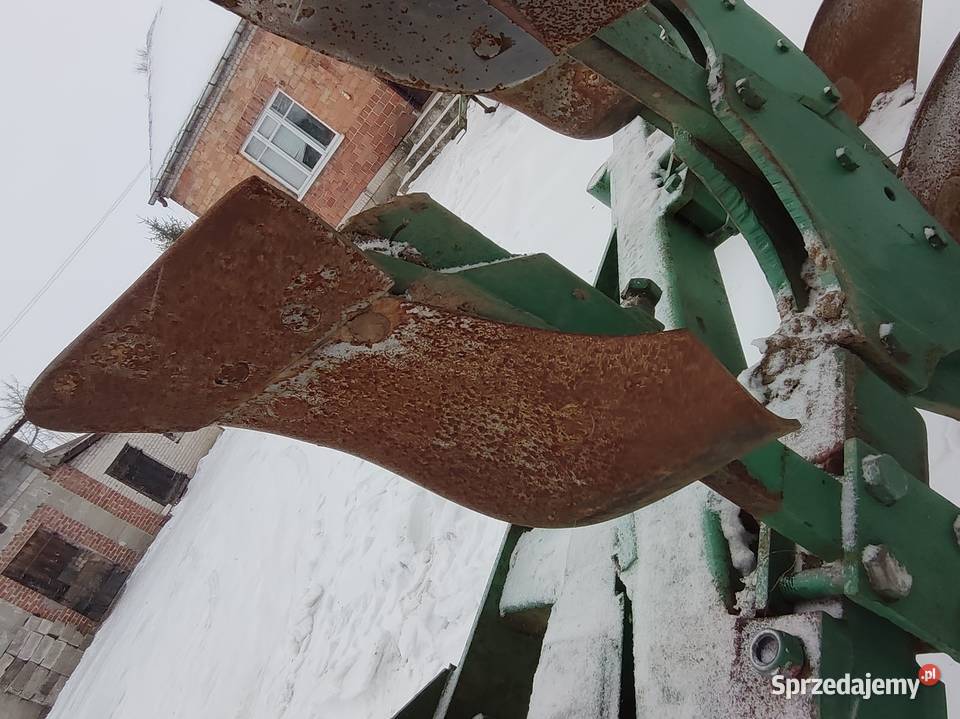 Pług 3 skibowy obracany eberhardt 3x40 Paprotnia