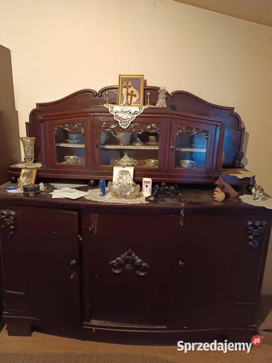 Komoda plus witryna antyk