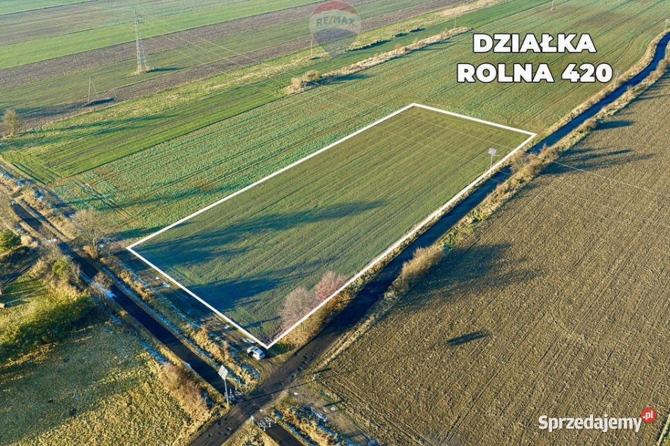 Działka rolna w Chocianowcu pow 8600m utwardzona Chocianowiec