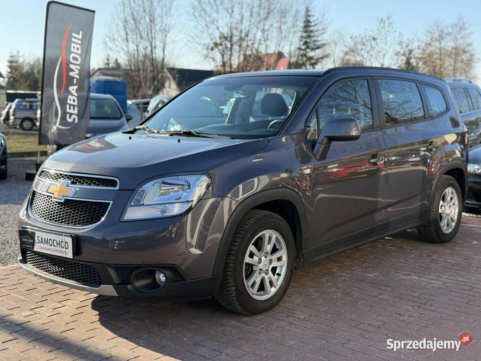 Chevrolet Orlando Gwarancja Automat Klima 7 osób lakier metallic Sade Budy