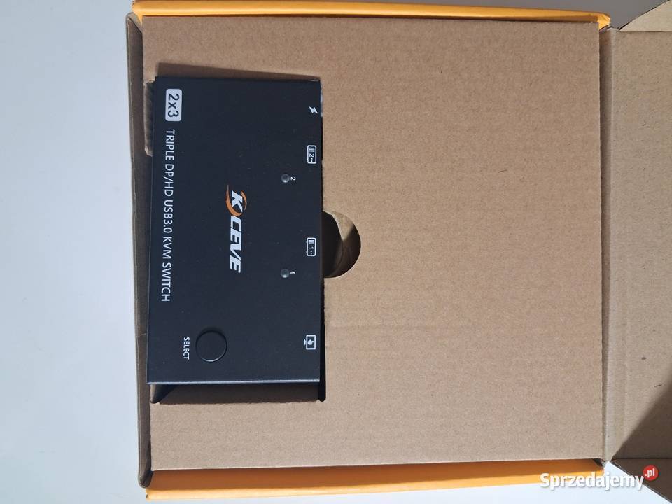 przełącznik KVM Hdmi 2portowy 4K 60 Hz