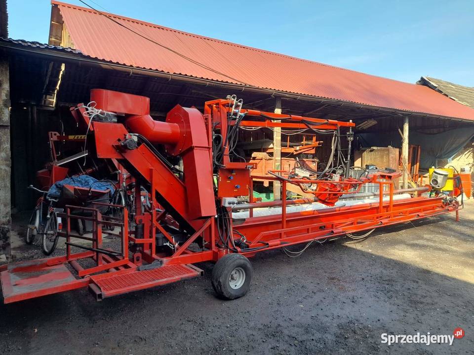 Kombajn do wiśni śliwek jabłek Agrojanex nieuszkodzony Sienno