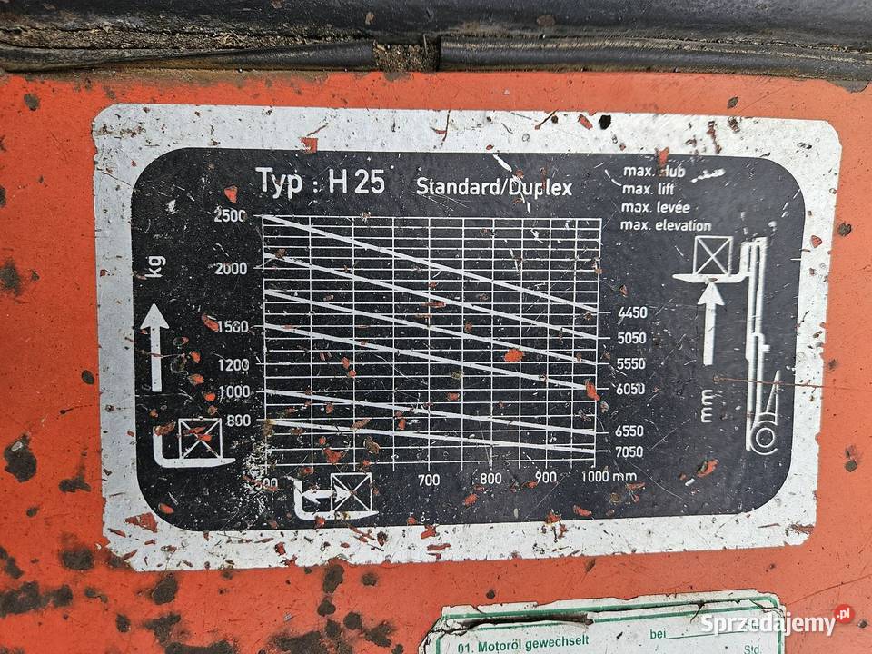 Wózek widłowy Linde H25D Wózki widłowe Proszowice