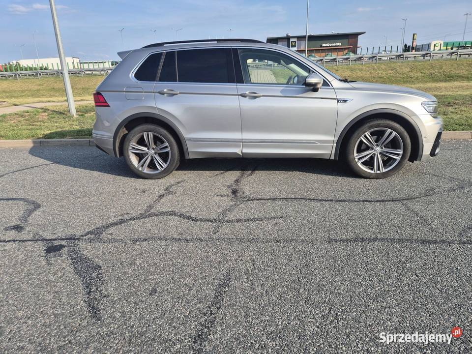 VW Tiguan 20TDI 150 RLine 2018r automatyczna Śmigiel