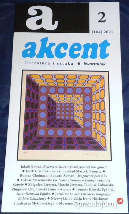 Akcent literatura i sztuka Kwartalnik 2 164 2021 Chełm