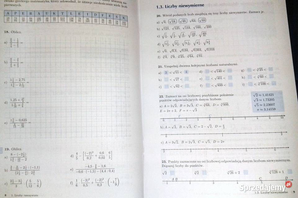 Matematyka 1 Ćwiczenia i zadania W Babiański L Rok wydania 2015 Chełm
