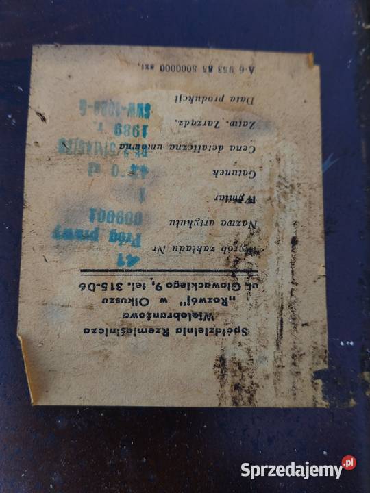 Fiat 125 p części progi śląskie Świętochłowice