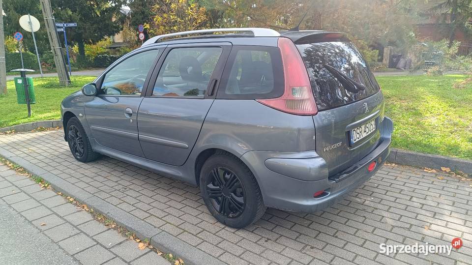 Peugeot 206 14HDi 68 2006r dolnośląskie Wrocław