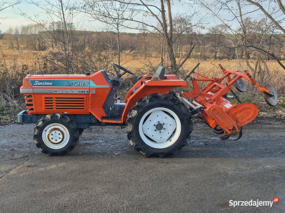 Traktorek traktor KUBOTA L1205D 20 44 Rewers mechaniczny Małuszyn