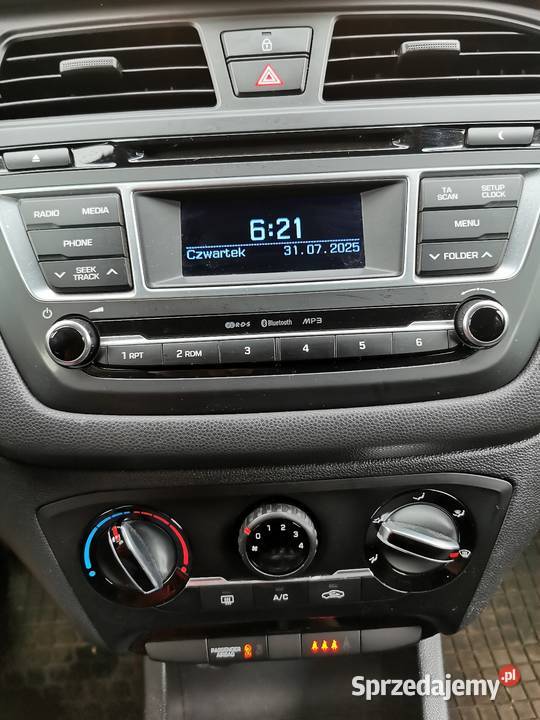 Hyundai i20 kurtyny powietrzne i20 Łódź