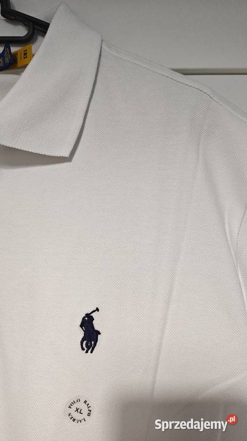 Koszulka polo Ralph biały Września